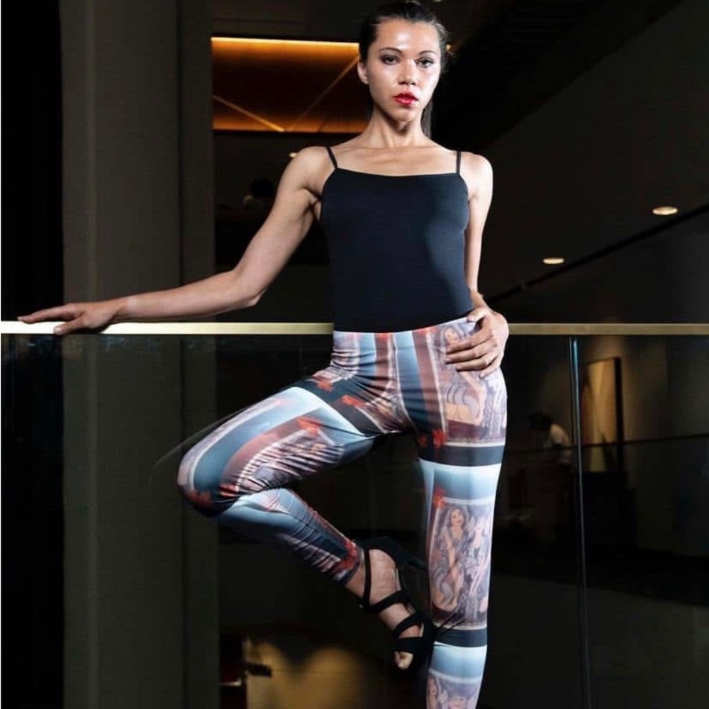NY Fashion Week(custom made leggings)